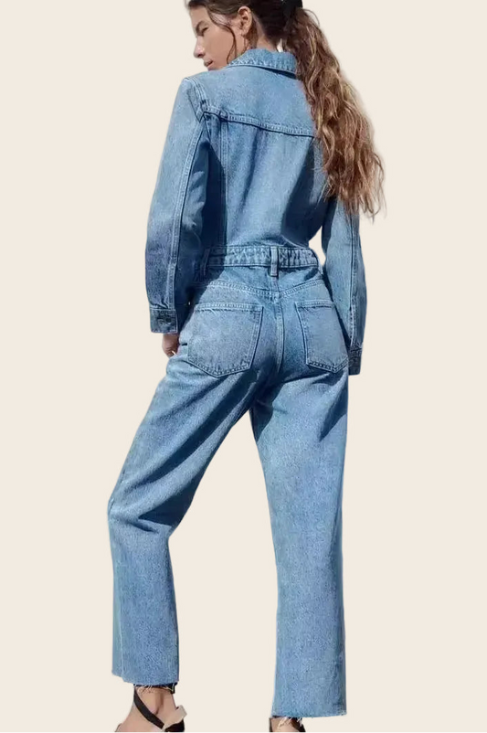 Combinaison En Jean Manche Longues - Rivoli