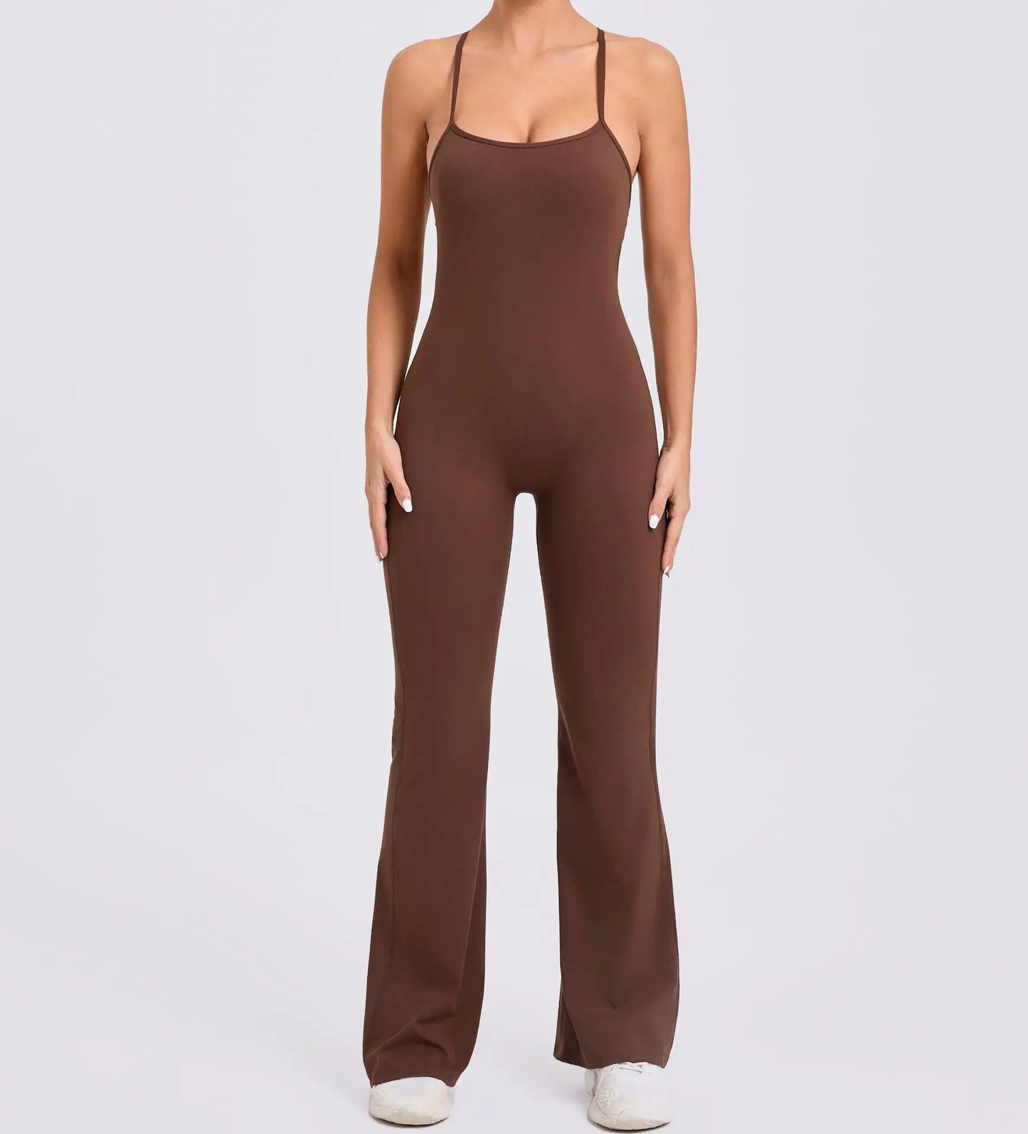 Combinaison Femme Moulante Dos Nu – Plusieurs Coloris