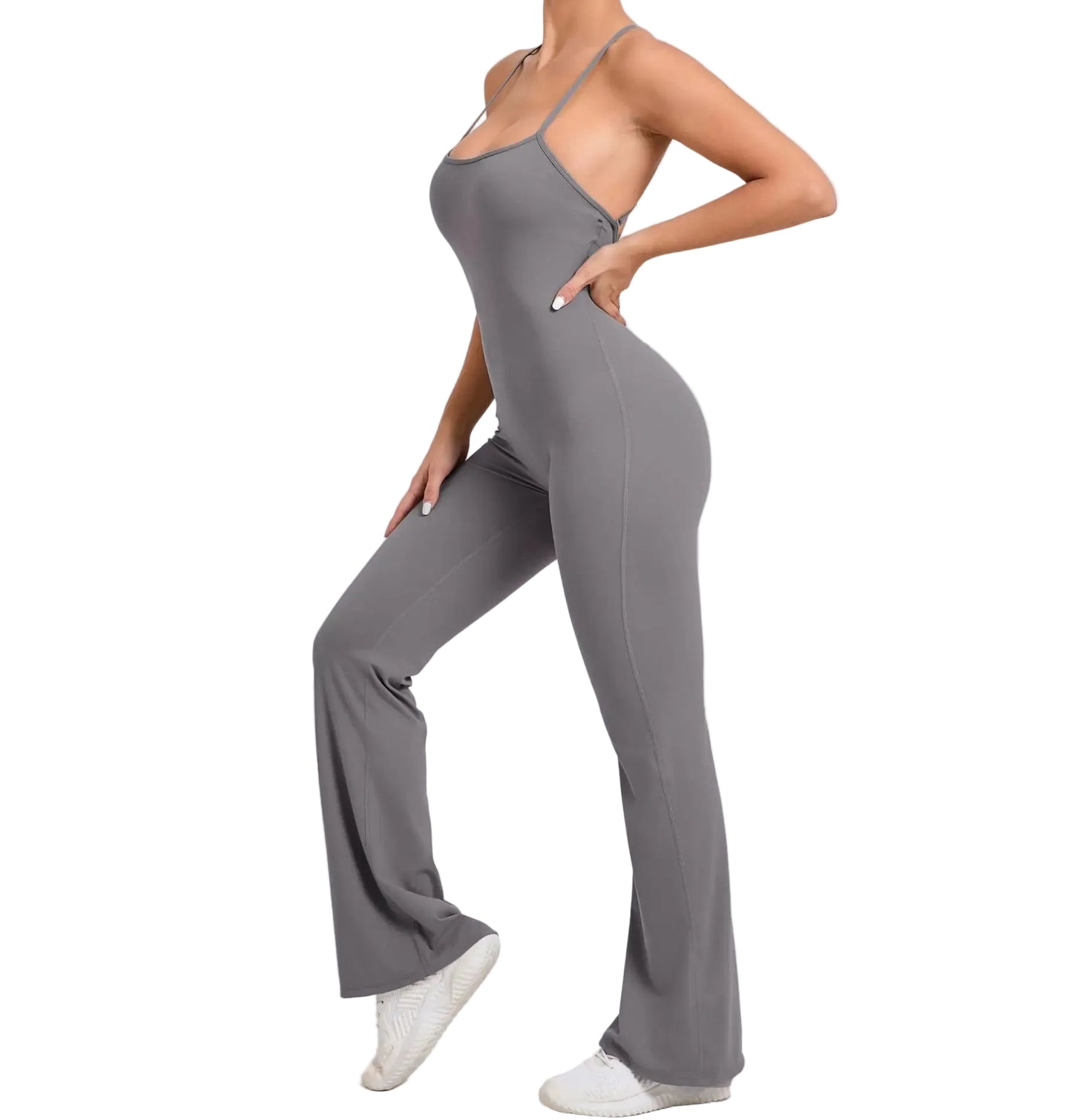 Combinaison Femme Moulante Dos Nu – Plusieurs Coloris