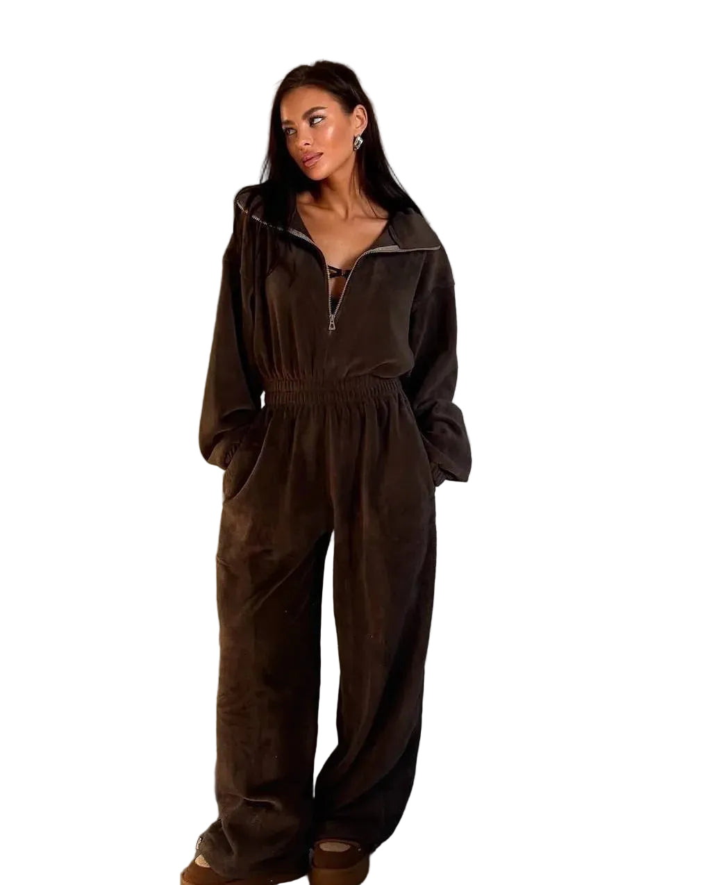 Combinaison Polaire Femme – Style Cocooning