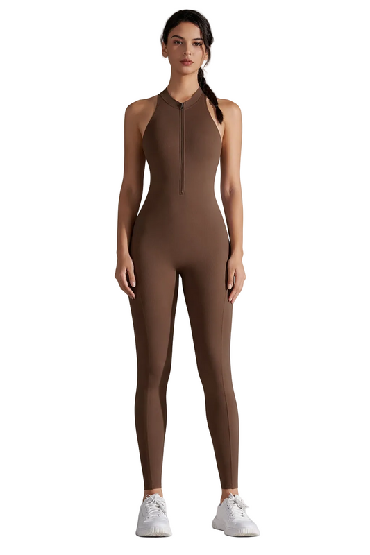 Combinaison Yoga Sans Manche - Look Sportif & Chic