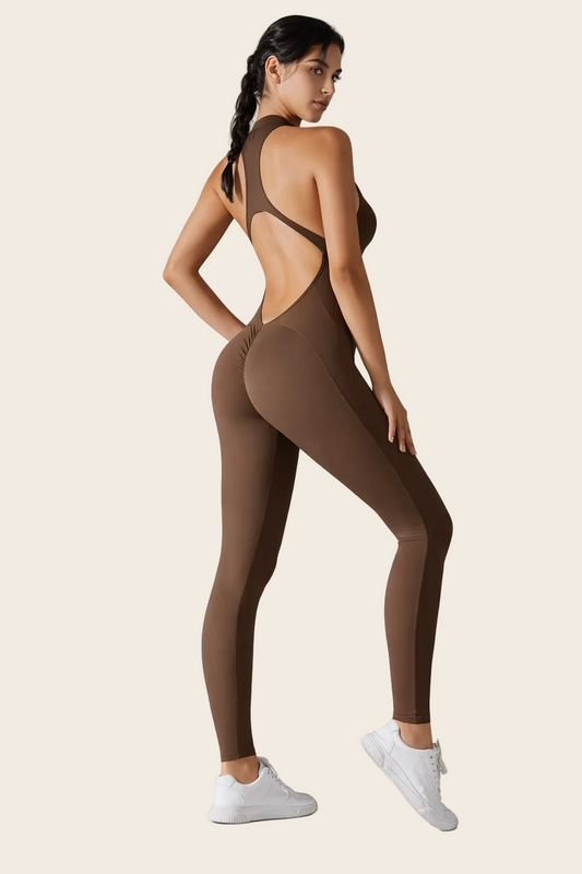 Combinaison Yoga Sans Manche - Look Sportif & Chic