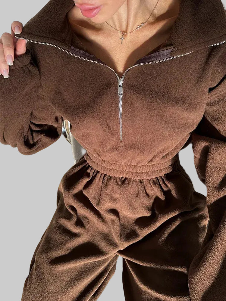 Combinaison Polaire Femme – Style Cocooning