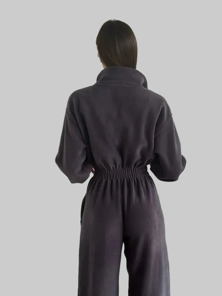 Combinaison Polaire Femme – Style Cocooning