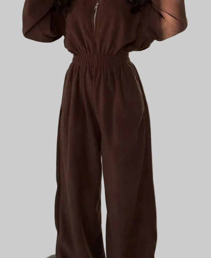 Combinaison Polaire Femme – Style Cocooning