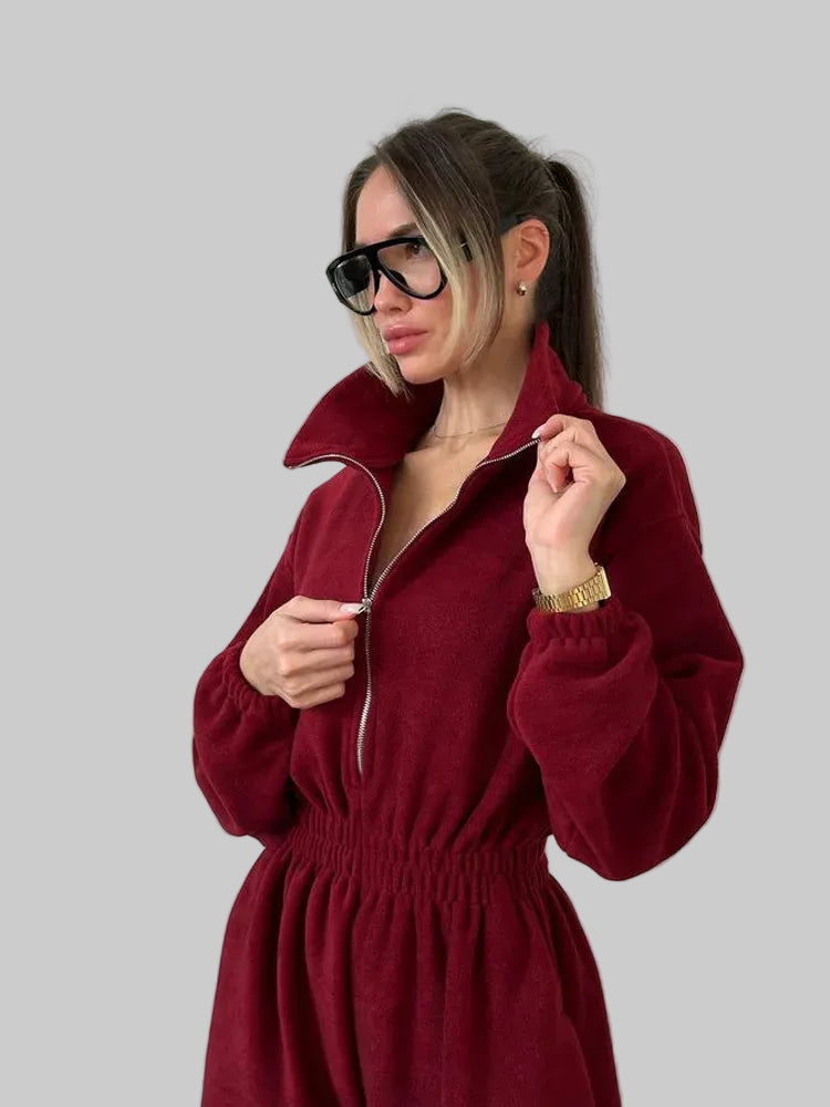 Combinaison Polaire Femme – Style Cocooning